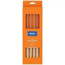 Conjunto Garfo Fondue/Petis6 Peças Beli 23 Cm Madeira Brinox - 2
