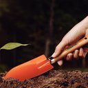 Ver imagem 4 de Pazinha Estreita Metálica para Jardinagem com Cabo de Madeira - Tramontina 77908001