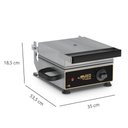 Ver imagem 4 de Sanduicheira Prensa Estriada 35cm 220v