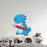 Adesivo de Parede Dinossauro com Lapis de Cor-Extra Grande 100x85cm - 3