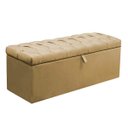 Ver imagem 1 de Calçadeira Baú King Itália 190cm Suede Camurça - D A Decor
