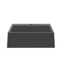 Ver imagem 3 de Cuba Pia para Banheiro de Apoio Lavabo 40cmx37cm - Genova Cinza