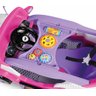 Carrinho Diipi Passeio Empurrador com Pedal Premium Criança Divertido Andador Cor Rosa - 7