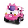 Carrinho Diipi Passeio Empurrador com Pedal Premium Criança Divertido Andador Cor Rosa - 6