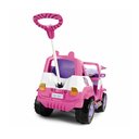 Ver imagem 5 de Carrinho Diipi Passeio Empurrador com Pedal Premium Criança Divertido Andador Cor Rosa