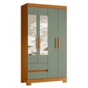 Ver imagem 4 de Guarda Roupa Villa de Toscana para Quarto Solteiro 4 Portas