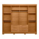 Ver imagem 4 de Guarda Roupa Casal 8 Portas 6 Gavetas Paranavai c/ Pés Cinamomo