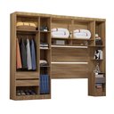 Ver imagem 4 de Quarto de Casal com Guarda Roupa e Mesa de Cabeceira 284cm Veneza Luciane Móveis