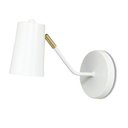 Ver imagem 2 de Luminária de Parede Arandela Articulada Clara Branco
