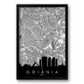 Quadro Mapa Urbano Cidade de Goiânia – 40x60cm - 1