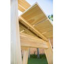 Ver imagem 5 de Estante Monta Desmonta de Madeira 1,76x1,0 Metro - Pensemadeiras - Natural Único