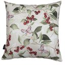 Ver imagem 1 de Capa de Almofada Impermeável Estampa Digital 100% Algodão 43cmx43cm:Havana - borboleta e cereja verm