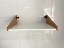 Ver imagem 2 de Suporte Reforçado para Microondas 35l Branco com Madeirado
