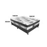 Cama Box Sonho Bom Casal Ortopédica 138x188x60cm Nosso Sonho - 2