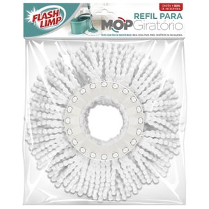Refil para Mop Giratório FIT Flash Limp