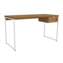 Ver imagem 1 de Mesa Escrivaninha 136cm com 1 Gaveta em Estilo Industrial Cmc623 Kappesberg Industrial