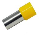 Ver imagem 1 de Kit 100un Terminal Tubular Ilhós 25mm Longo Amarelo E25-25