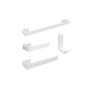 Ver imagem 1 de Kit Acessórios para Banheiro Lavabo Preto 6 Peças - Rpm:branco