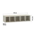 Ver imagem 3 de Nicho Horizontal Luciane 80 Cm Lis