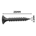 Ver imagem 2 de Parafuso Cab Trombeta Ponta Agulha 3,5x25mm Drywall 1000pc
