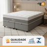 Cama Box Baú Casal Colchão Casal Queen Silver Molas Ensacadas 158x198x28cm - 8