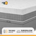 Ver imagem 7 de Cama Box Baú Casal Colchão Casal Queen Silver Molas Ensacadas 158x198x28cm