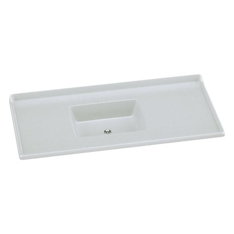 Pia de Cozinha Mármore Sintético 120x55cm Multimóveis CR20479  