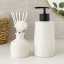 Ver imagem 2 de Kit Lavabo Banheiro Difusor Aromatizador Saboneteira Líquida