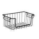 Ver imagem 2 de Fruteira Tipo Cesto Organizador Empilhável Aramado - Schmitt:preto Fosco