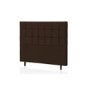 Ver imagem 1 de Cabeceira Queen Espanha 160 CM Suede Marrom - D A Decor