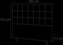 Ver imagem 2 de Cabeceira Queen Espanha 160 CM Suede Marrom - D A Decor
