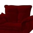 Ver imagem 3 de Kit 02 Poltrona Decorativa Opala Suede Bordô