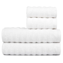 Ver imagem 1 de Kit 2 Toalhas de Banho + 2 Toalhas de Rosto Aura Atlântica 75x1,50 Cor:branco Off White