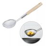 Kit 3 Peneira Escumadeira Malha Fina Inox Madeira 16 18 20cm - 6