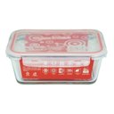 Ver imagem 2 de Conjunto Vasilhas Vidro P Guardar Alimentos Geladeira 330ml