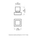 Ver imagem 2 de Acabamento para Registro Deca 1/2, 3/4 e 1 Focus Perflex