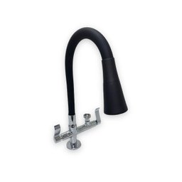 Torneira Flexivel de Mesa Samer Metais com Saída para Maquina de Lavar Louça e Roupa Tubo Dois Jatos - 1