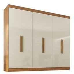 Guarda-Roupa Casal 6 Portas 2 Gavetas Paris - 2