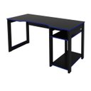 Ver imagem 3 de Mesa Gamer Dark para 3 Monitores Preto/azul - Pnr Móveis