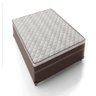 Cama Box Viúva Conjugada Molas Ensacadas Pocket - Marrom - 57x128x188cm - e-Shop Casa - 4