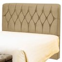 Ver imagem 1 de Cabeceira King Istambul 195 CM Suede Camurça - D A Decor