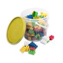 Ver imagem 1 de Balde com Blocos de Montar - 128 Peças -