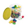 Balde com Blocos de Montar - 128 Peças - - 1