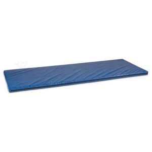 Colchonete Grande Napa Zíper 180 X 60 X 4 Cm Colchão - Azul Royal