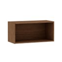 Ver imagem 2 de Armário Aéreo Basculante Multiuso 70cm Off White Ebano Genialflex