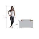 Ver imagem 4 de Cama Infantil Montessoriana Solteiro Mark em MDF Branco/Louro Freijó Grann