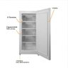 Freezer Vertical Philco Pfv165b 4 Gavetas 140 Litros Branco -127v - 3