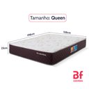 Ver mais imagens de Colchão Queen Ortopédico D28 Molas Ensacadas a Vácuo 158x198cm Bf Colchões