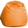 Puff Infantil Cheio em Corino - 80 X 60cm - Laranja - 1