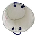 Ver imagem 5 de Cesto Organizador De Brinquedos Roupas Lavanderia Multiuso Em Tecido Cesta Dobrável 40x50cm Sereia